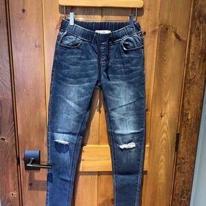 Nikki Lund Dark Blue Jeans